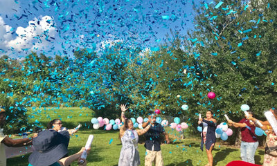 How Do Gender Reveal Confetti Cannons Work?