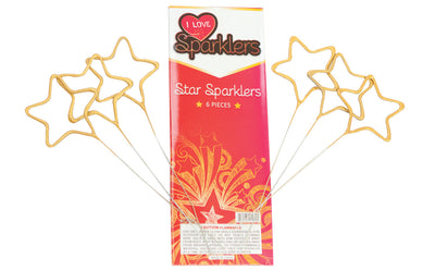Star Shaped Sparklers