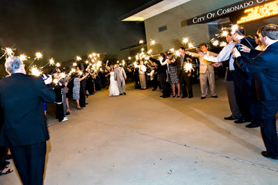 Wedding Sparkler Safety Tips