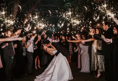 How Long Should Sparklers Be for a Wedding?