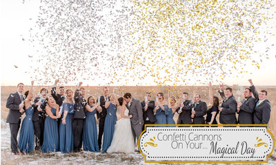 Confetti Cannons On Your Magical Day