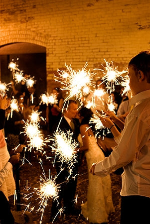 Which Wedding Sparklers Make the Best Photos?