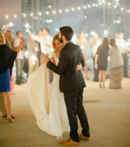 Celebrity Wedding Sparklers