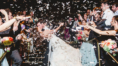 When To Use Confetti Cannons At Your Wedding