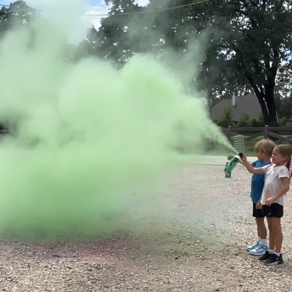 Green Color Powder Extinguisher | Green Powder Blaster | I Love Sparklers